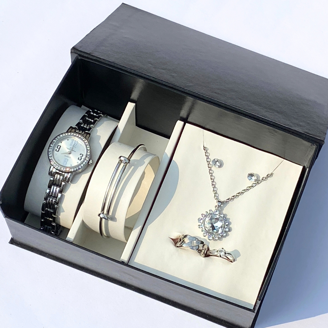 Majestic Pearl 6PCS Jewelry Set