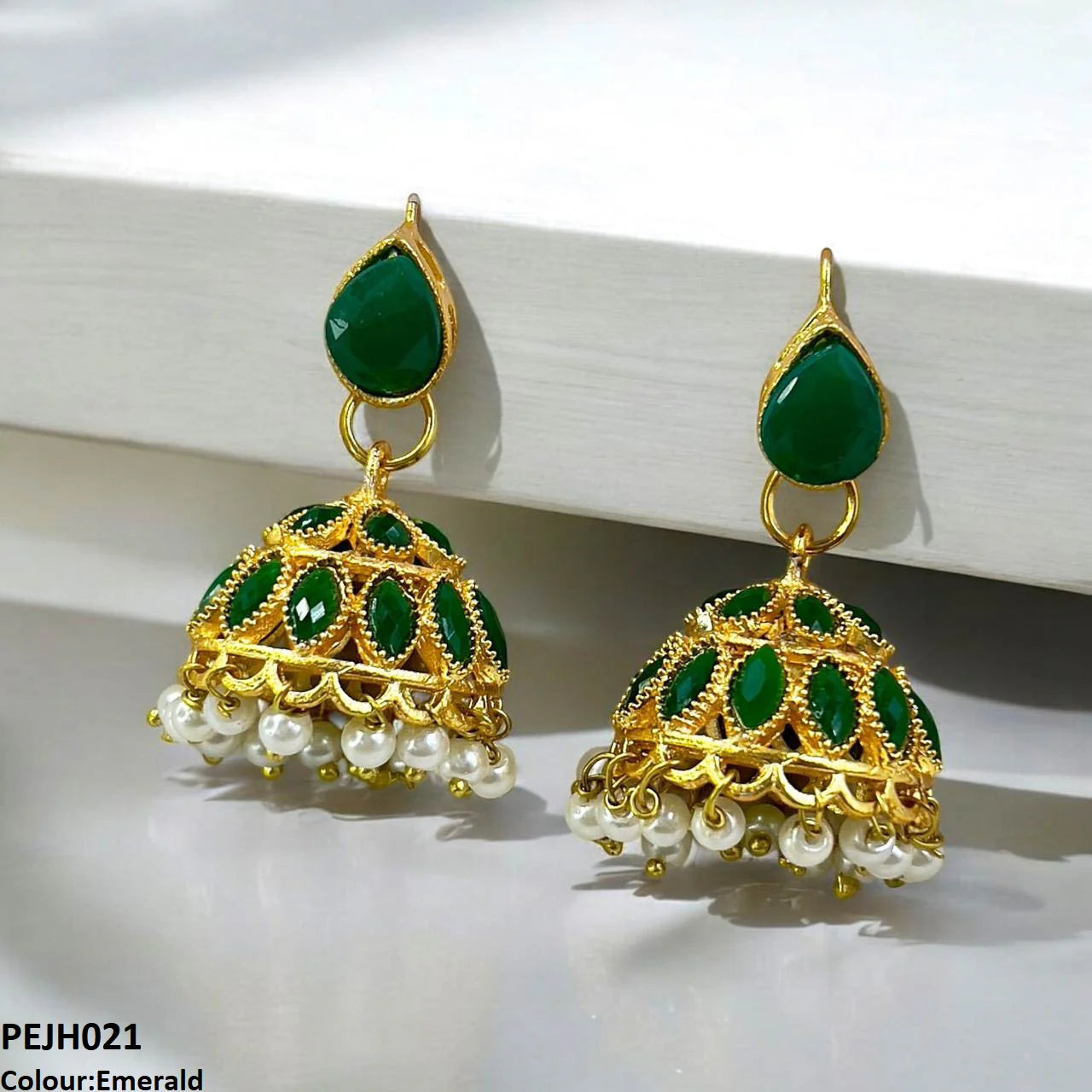 FRN Tear Jhumki Drop Pair
