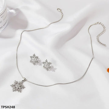 QWN Snow Pendant set