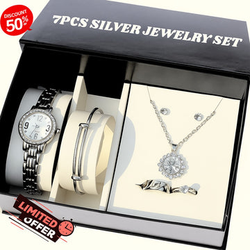 Majestic Pearl 7 PCS Jewelry Set